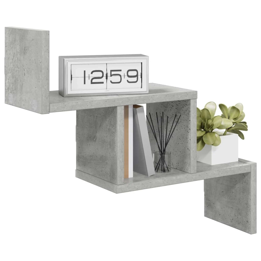 Scaffale da parete Grigio Cemento 48 x 15 x 42 cm 8012239