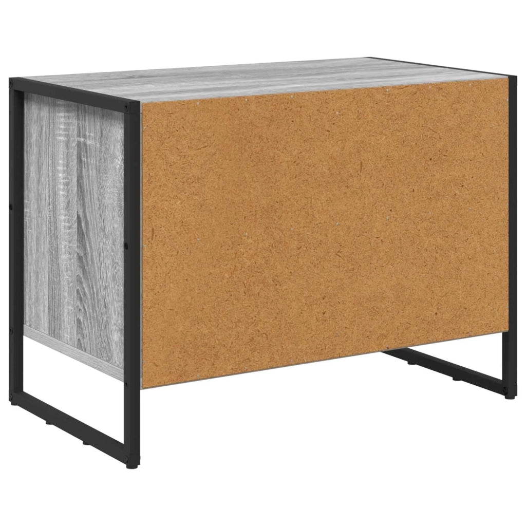 Mobile per scarpe Grigio Sonoma 60 x 35 x 44 cm