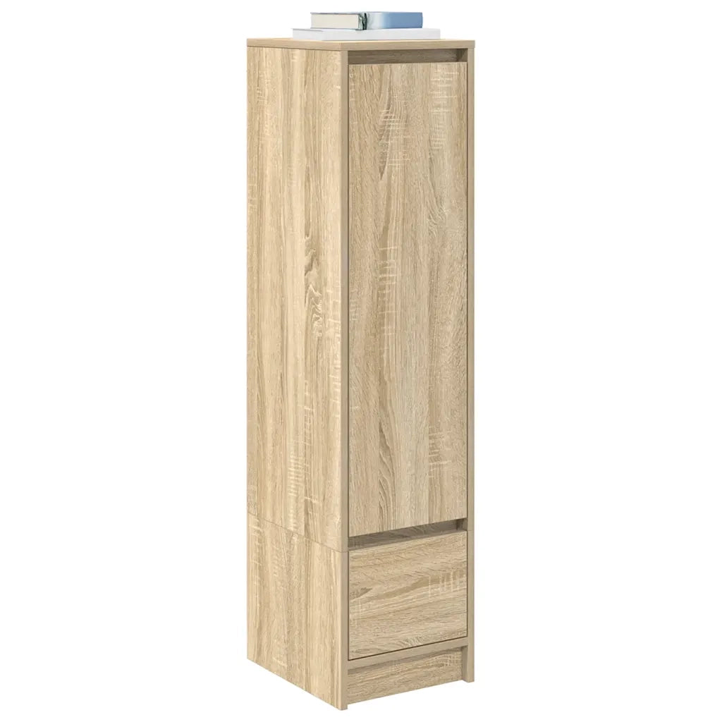 Credenza Rovere Sonoma 29,5x34x119,5 cm in Legno Multistrato 861654