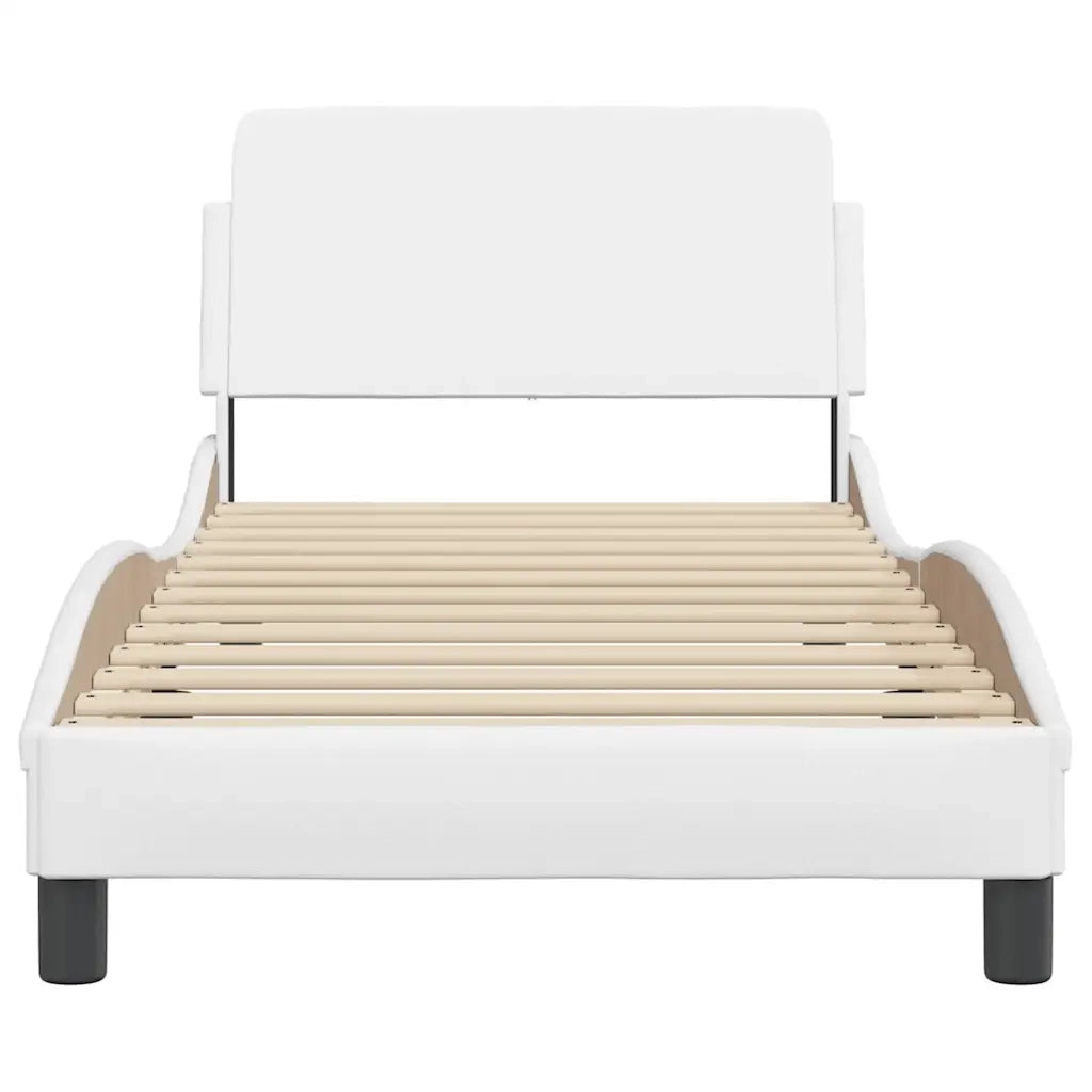 Giroletto Dover Bianco 90x200 cm in Similpelle 373119