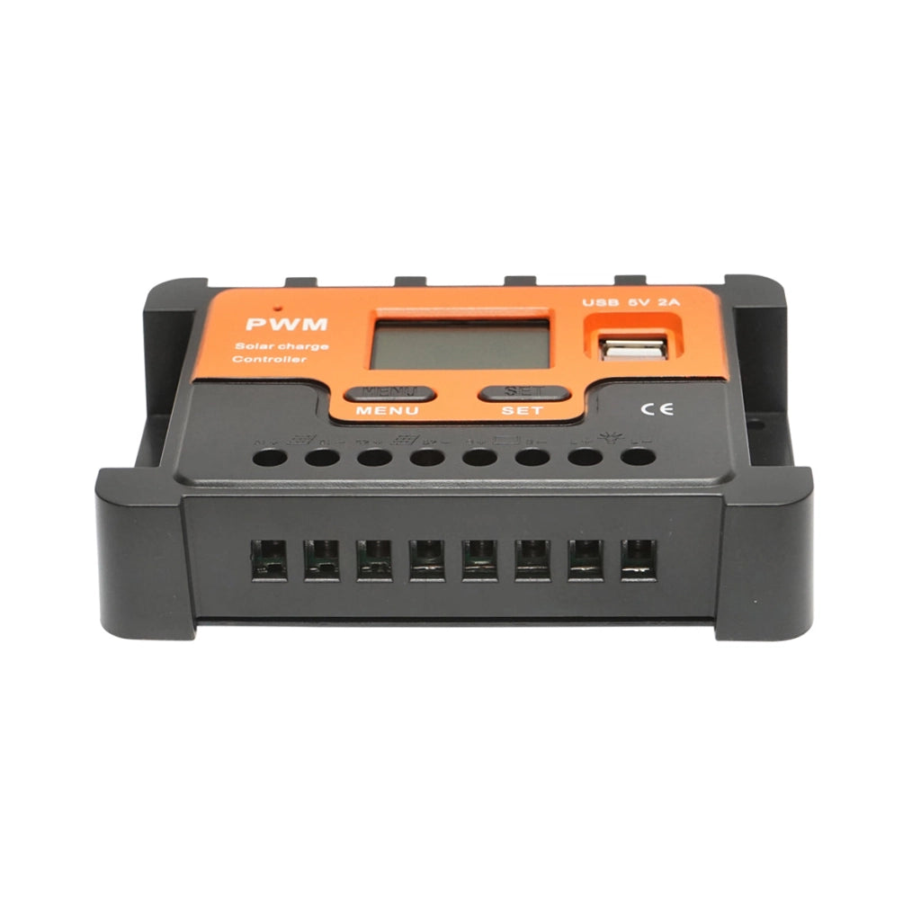Regolatore di tensione per pannello solare 10A 12V/24V con 2 porte USB 5V/2A – Breckner Germany Breckner Germany