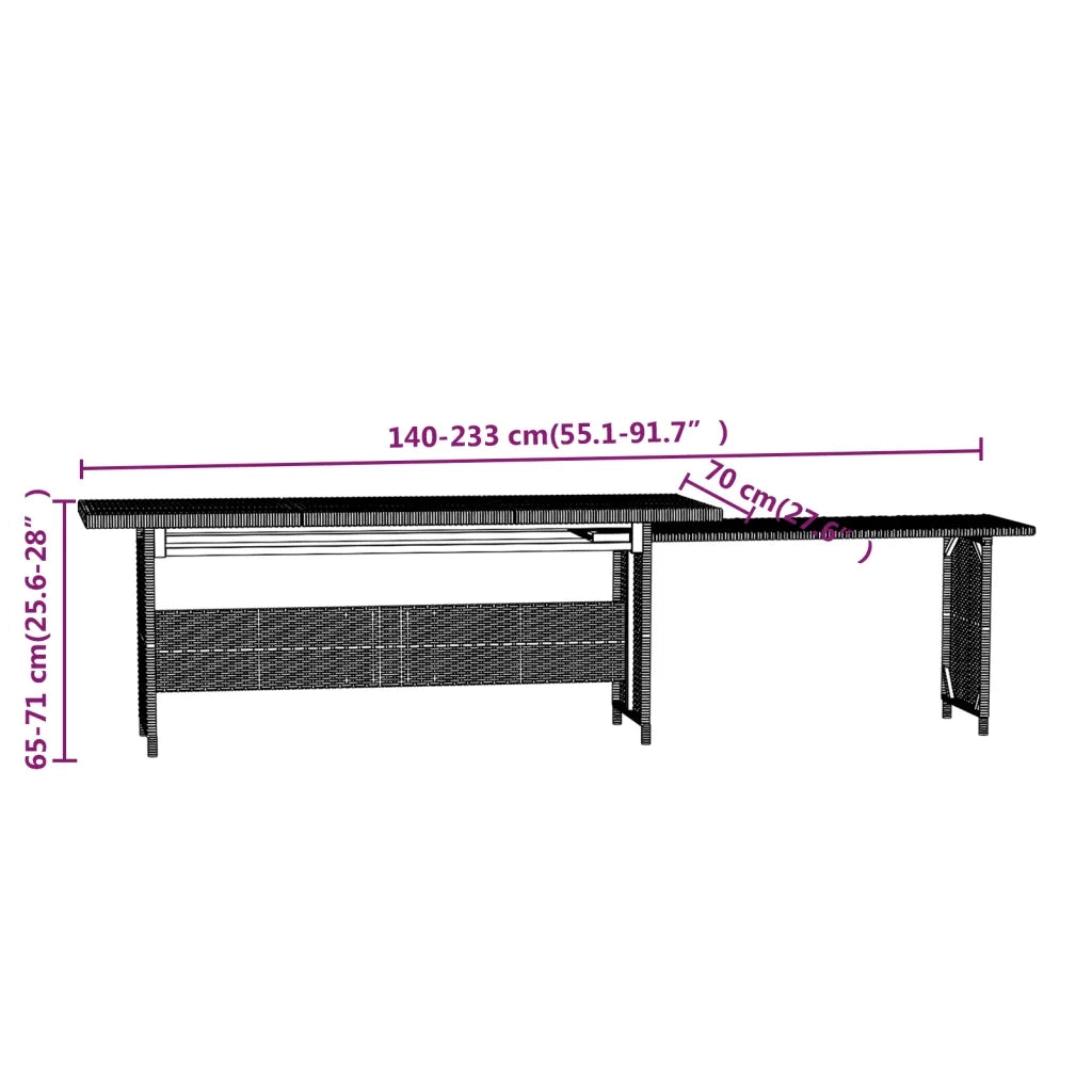 Set Divani da Giardino 3 pz con Cuscini in Polyrattan Grigio cod mxl 38720