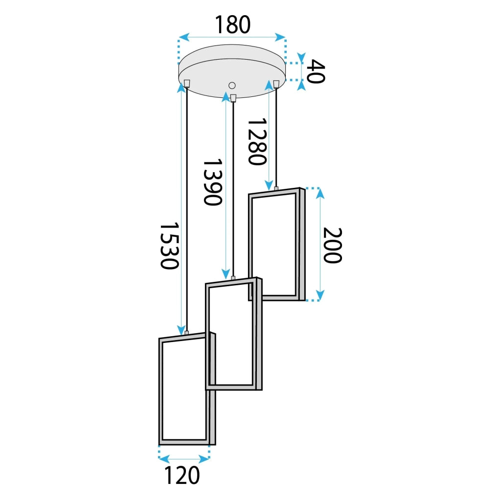Lampada Led Lhj088-3cp Gold