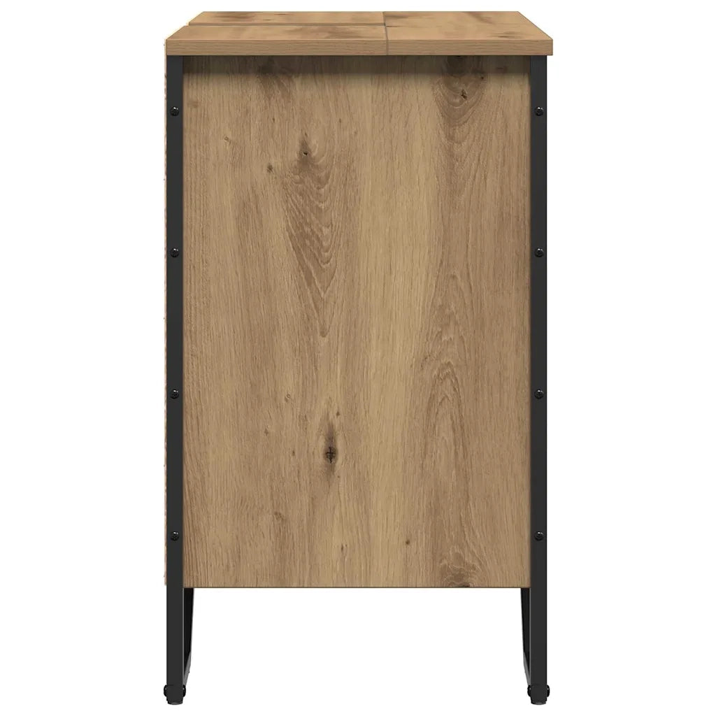 Armadio per Lavabo da Bagno Rovere artigianale 60 x 35 x 60 cm 869178