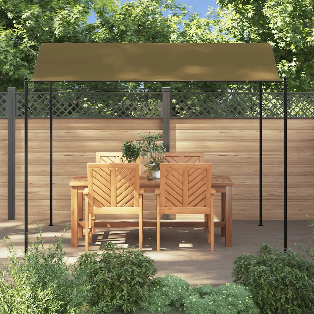 Tendalino Parasole 3x2,4 m Grigio Talpa 180 g/mÂ²