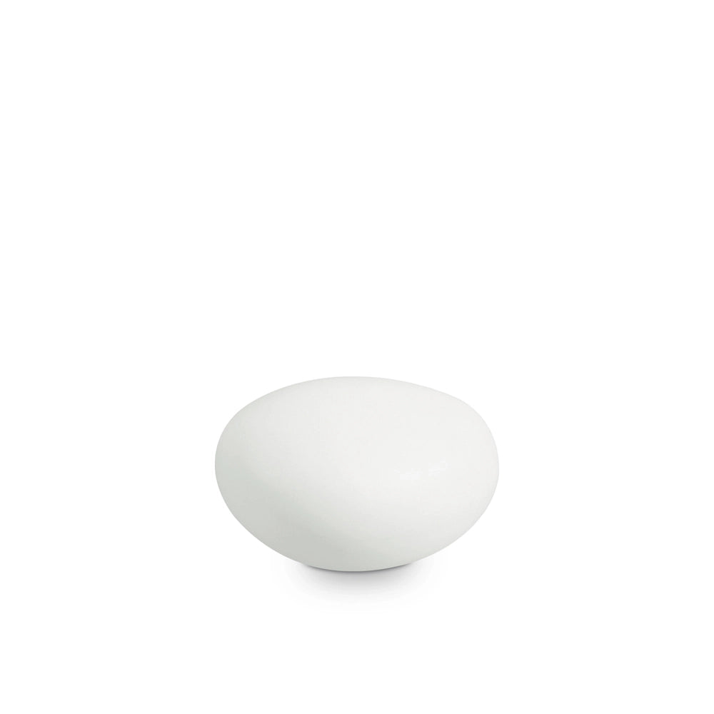 Piantana Moderna Sasso Materie Plastiche Bianco 1 Luce G9 3W 3000K Luce Calda