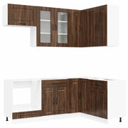 Unità Cucina KALMAR 8 pcs Rovere Marrone Legno ingegnerizzato 3438454