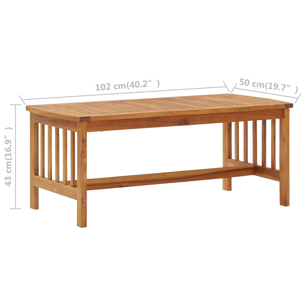 Set Divani da Giardino 5 pz con Cuscini in Massello di Acacia 3057977