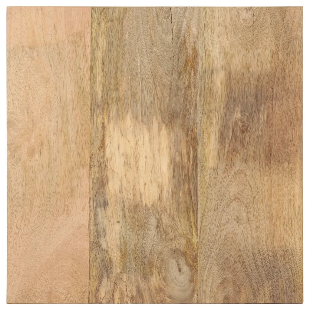 Tavolino Laterale 40x40x35 cm in Legno Massello di Mango 320241
