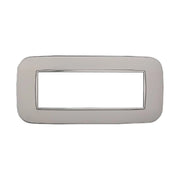 Placca Orbis Serie Moon 6P Colore Bianco Compatibile Con Bticino Axolute