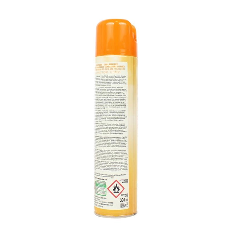 FRESH AROMA DEODORANTE PER AMBIENTI SPRAY BOUQUETTE FIORI 300 ML