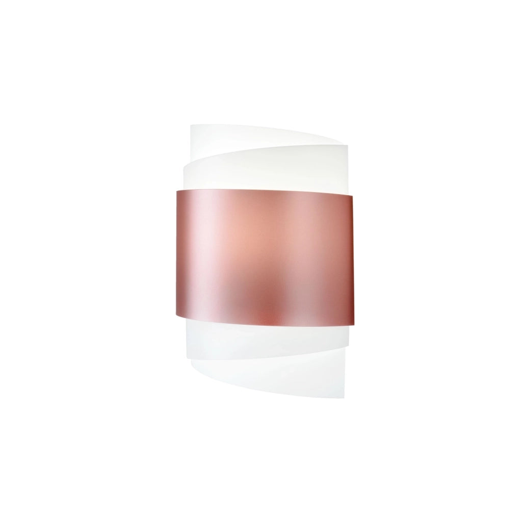 Applique Moderna Bea Polilux ® Pink Metal 1 Luce E27