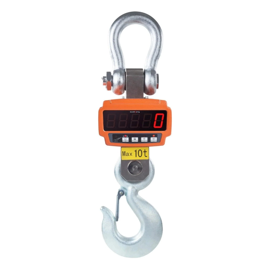 Gancio di pesatura industriale professionale 10t / 2kg - con telecomando 3414112