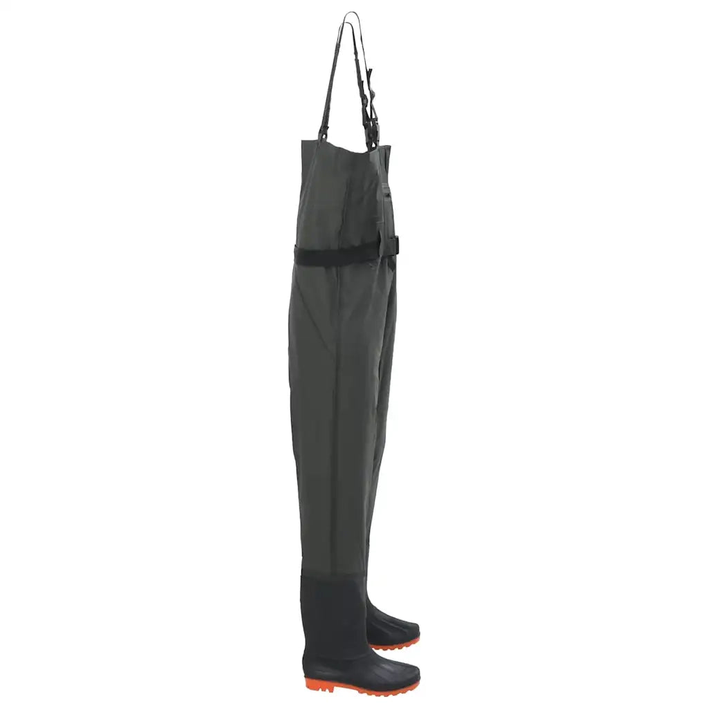 Wader con Stivali e Cintura Verde Scuro Taglia 42 CFW8341015