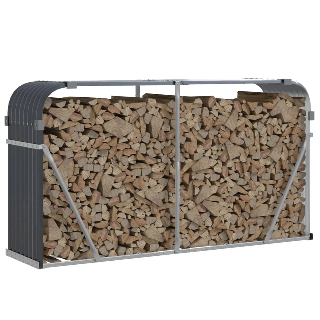 Portalegna 180 x 45 x 100 cm acciaio zincato antracite 02_0043763