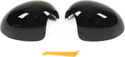 Specchio retrovisore esterno da sostituire per R55 R56 R57 R58 R59 R60 R61 - Set da 2 pezzi - Nero - Con cerniera manuale