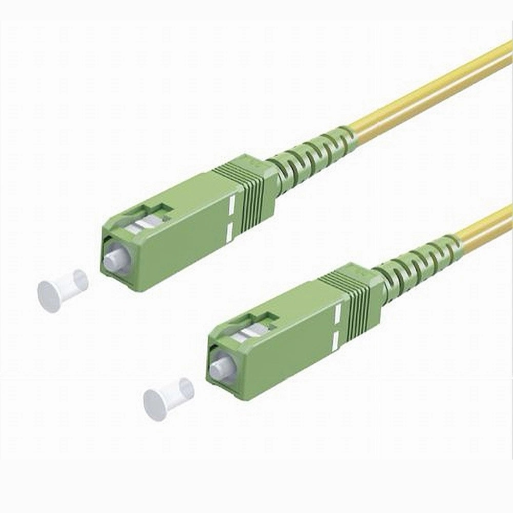 Trade Shop - Cavo Fibra Ottica Monomodale 9/125 Sc-apc 1.8 Mt Per Router Notebook Fo-d005-1.8 -