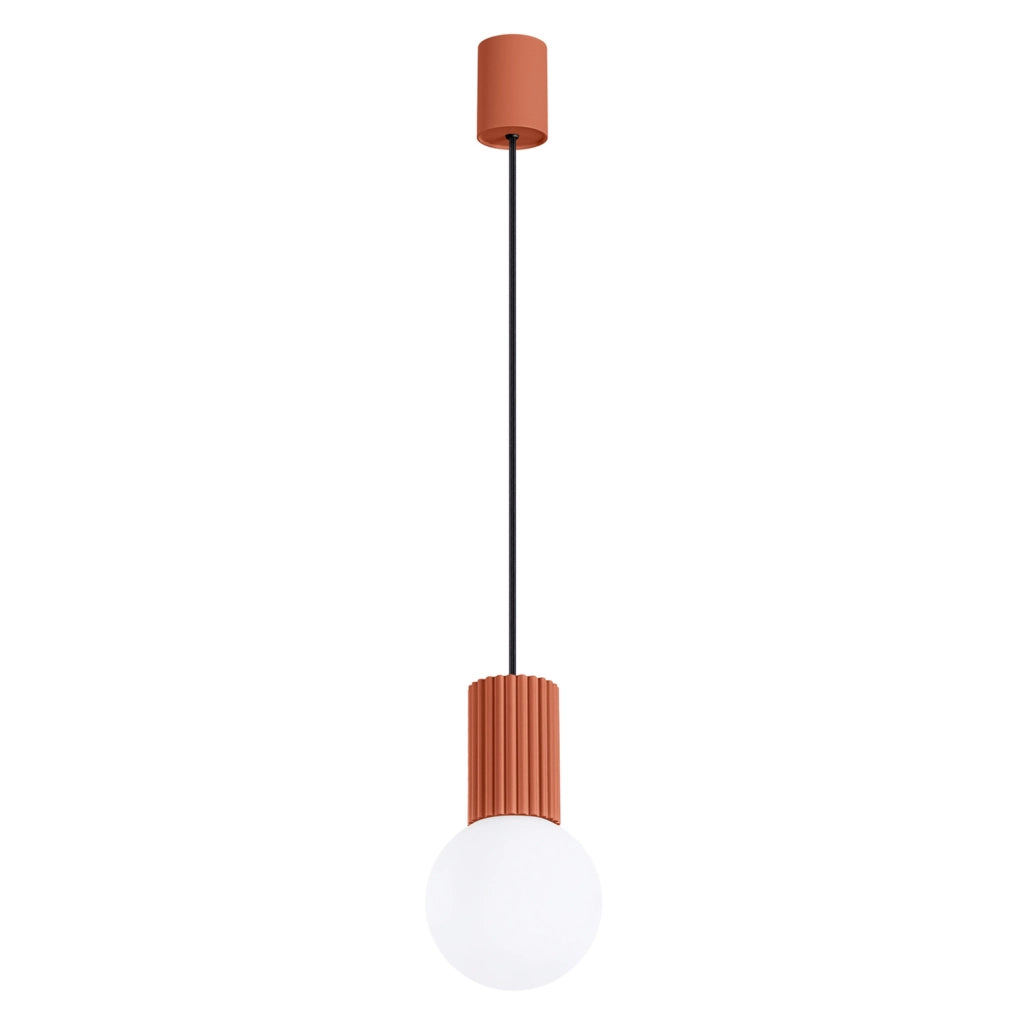Lampada sospensione SFERA Pure Lume rosso/bianco G9 8W
