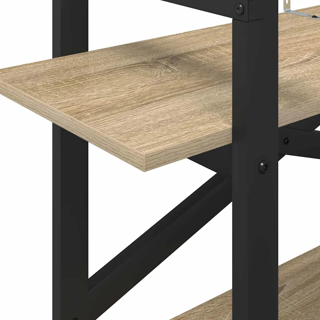 Libreria Rovere Sonoma 100 x 33,5 x 64 cm Legno multistrato 883953