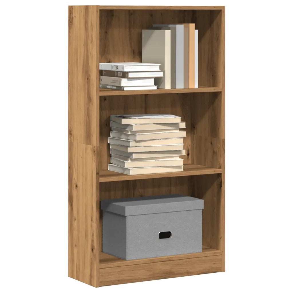 vidaXL Libreria Rovere Artigianale 60x24x109 cm in Truciolato