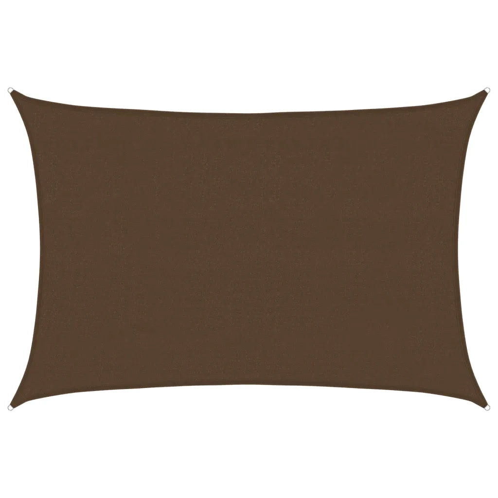 Vela Parasole 160 g/m² Marrone 4x5 m in HDPE 311793