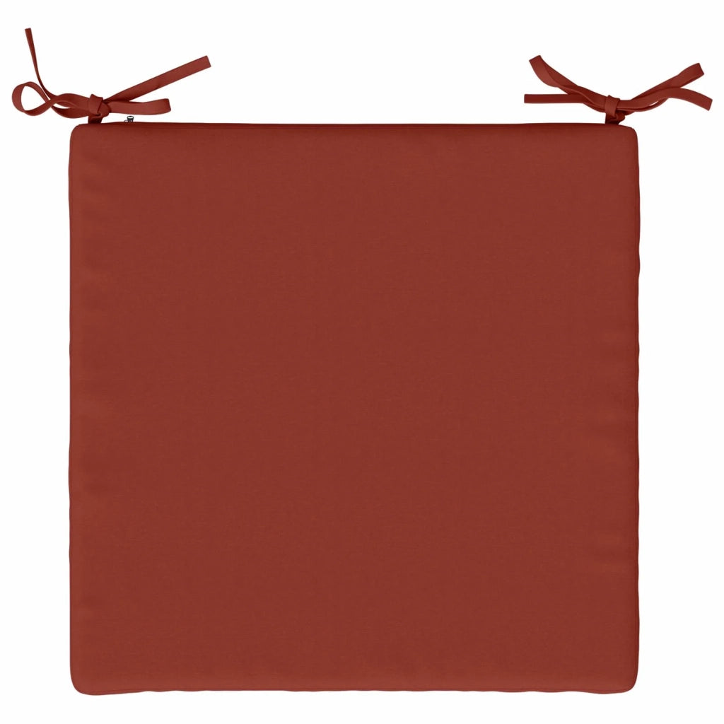 Cuscini per Sedia in 4 Pezzi SOEST 4 pz 100% Poliestere Rosso 944506