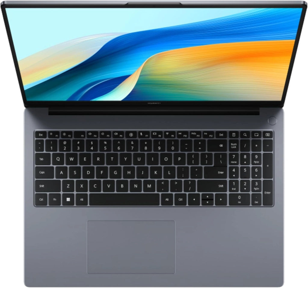 HUAWEI MateBook D 16 (2024) - Core i5 12th, 16GB 512GB, Grau 16 Zoll Notebook mit FullView FHD Display