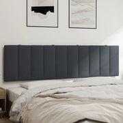 Cuscino Testiera Hanko Grigio Scuro 180 cm in Velluto 374682