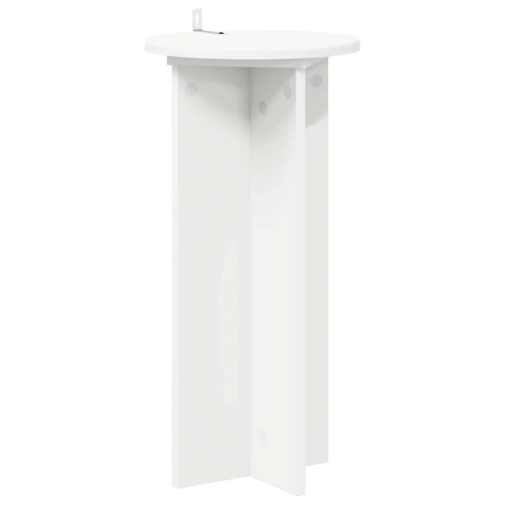 Supporto per piante 2 pcs Bianco Ø29,5 x 60 cm 899717