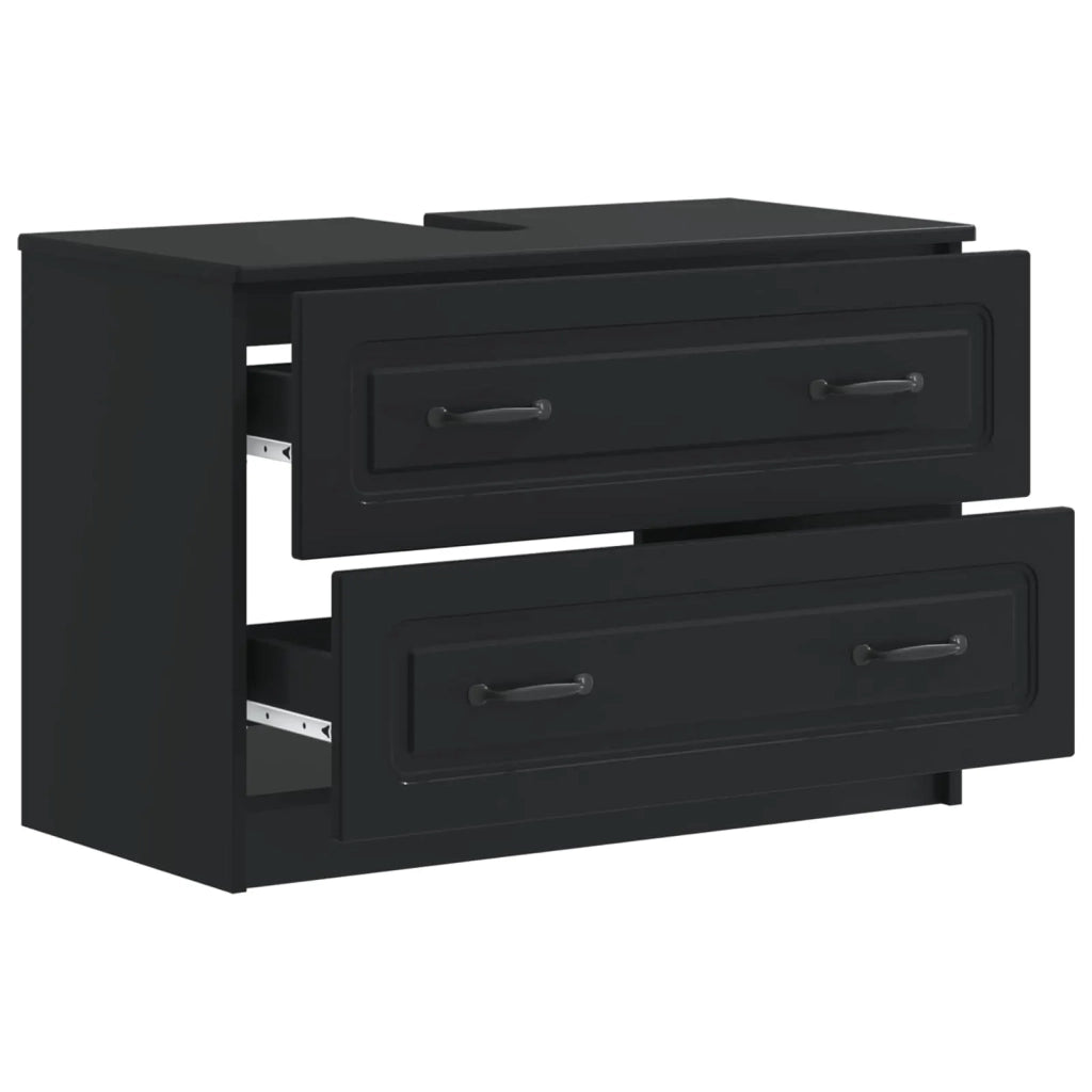 Armadio per Lavabo da Bagno UTRECHT Nero 82 x 41 x 56 cm 897676