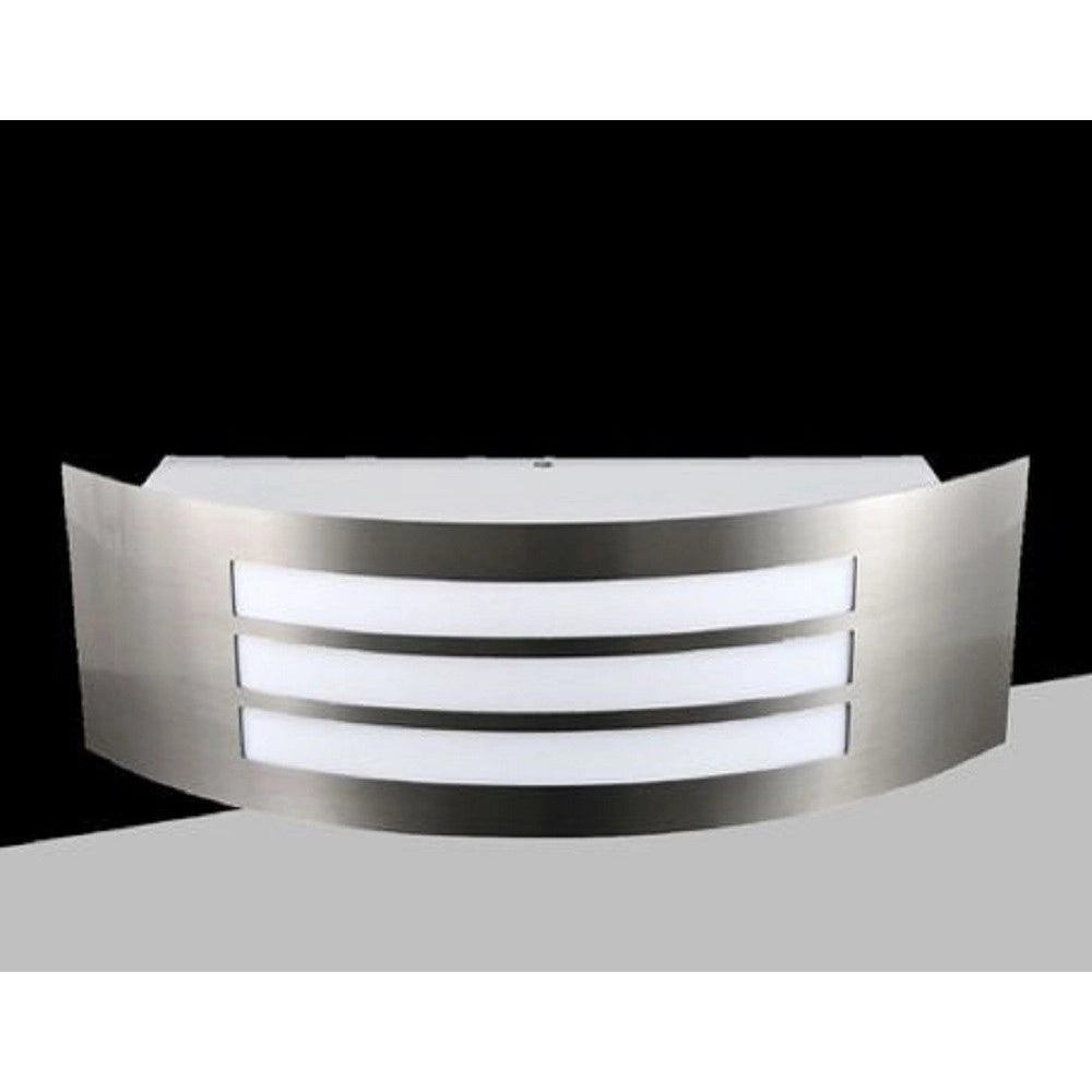 Trade Shop - Applique Led Esterno Lampada E27 Luce Moderna Parete Muro Giardino Cortile S101-a -