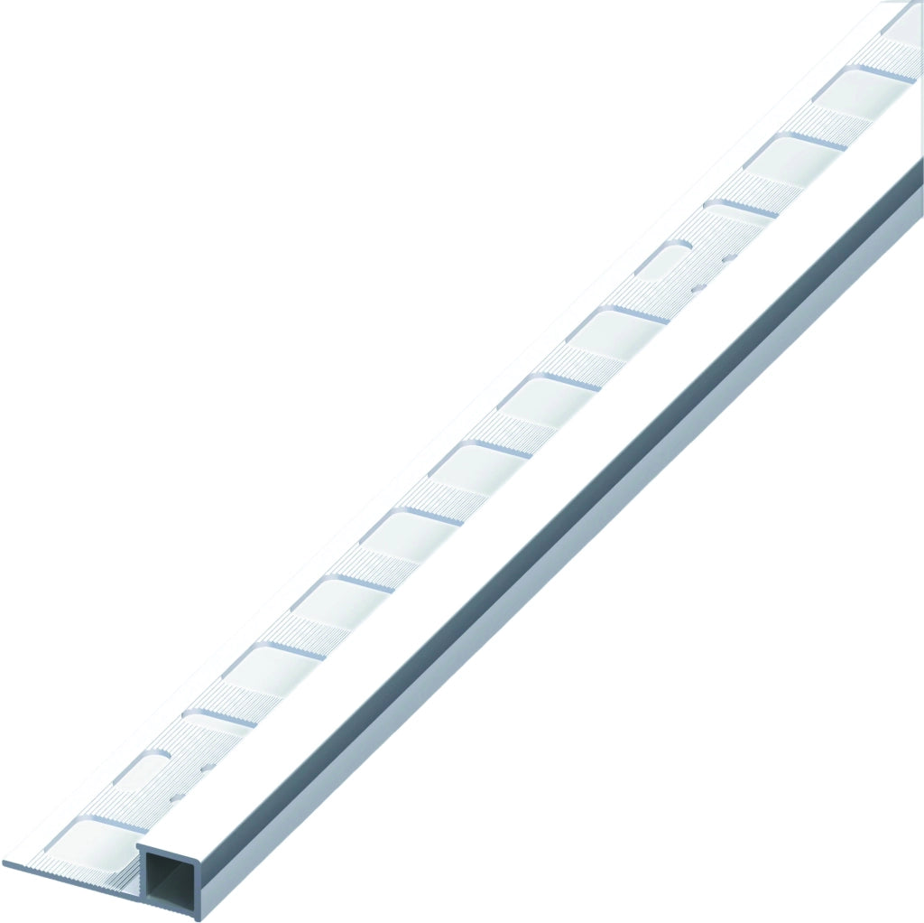 Alfer PROFILO QUADRATO CHIUSO JOLLY ALLUMINIO Argento Cromato mm. 12,5x2,5 mt. 5.00 pz