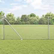 Palo della recinzione Argento 25 x 1,4 m (rete 16 x 16 mm)