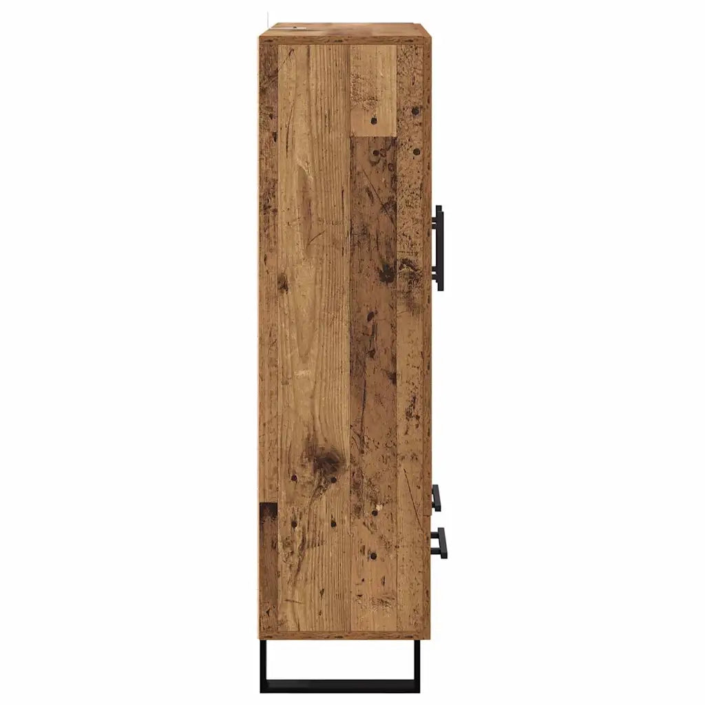 Credenza-Buffet-Armadio da cucina Legno vecchio 69,5 x 31 x 115 cm Legno multistrato 309579