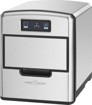 Fabbricatore di Cubetti di Ghiaccio con Touch-Schermo e Cassetta in Acciaio Inossidabile - Cubetti di Ghiaccio Veloci in 3 Dimensioni