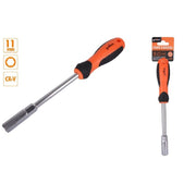 Trade Shop - Chiave A Bussola Esagonale 11mm Cacciavite Cr-v Con Impugnatura Ergonomica 94867 -