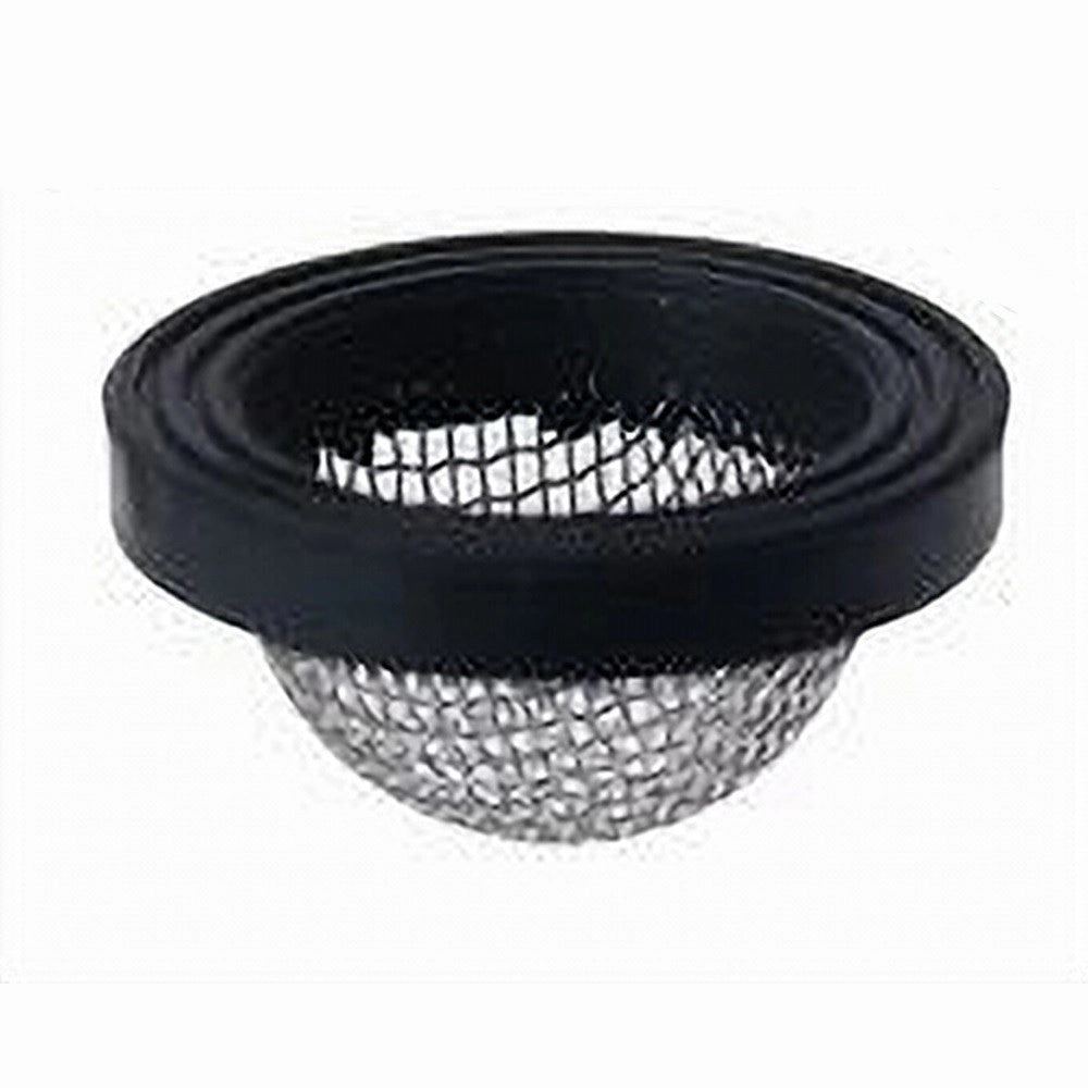 Trade Shop - Set 5 Pz Guarnizioni In Gomma Nera Con Filtro Rete Convessa In Acciaio 3/4 52446 -