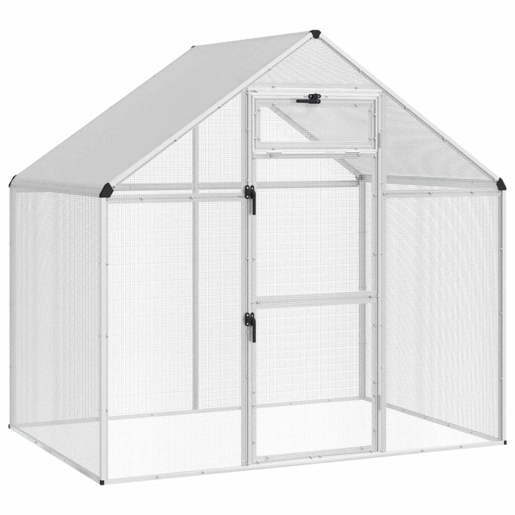 Gabbia per uccelli Argento 181,5 x 110,5 x 173,5 cm CFW4999976