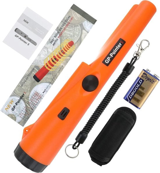 Metaaldetector Portatile con Scansione 360° e Progettazione Idrorepellente per Bambini