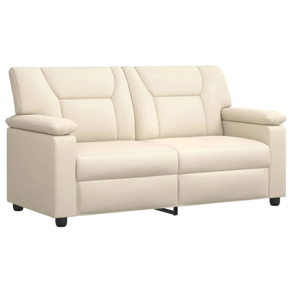Set di divani 2 pcs Crema Similpelle 3430527