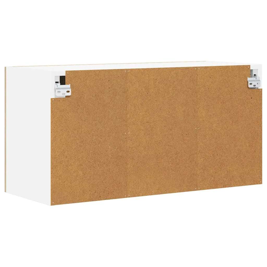 Armadio pensile Quercia Sonoma e Bianca 80 x 31 x 40 cm 884230