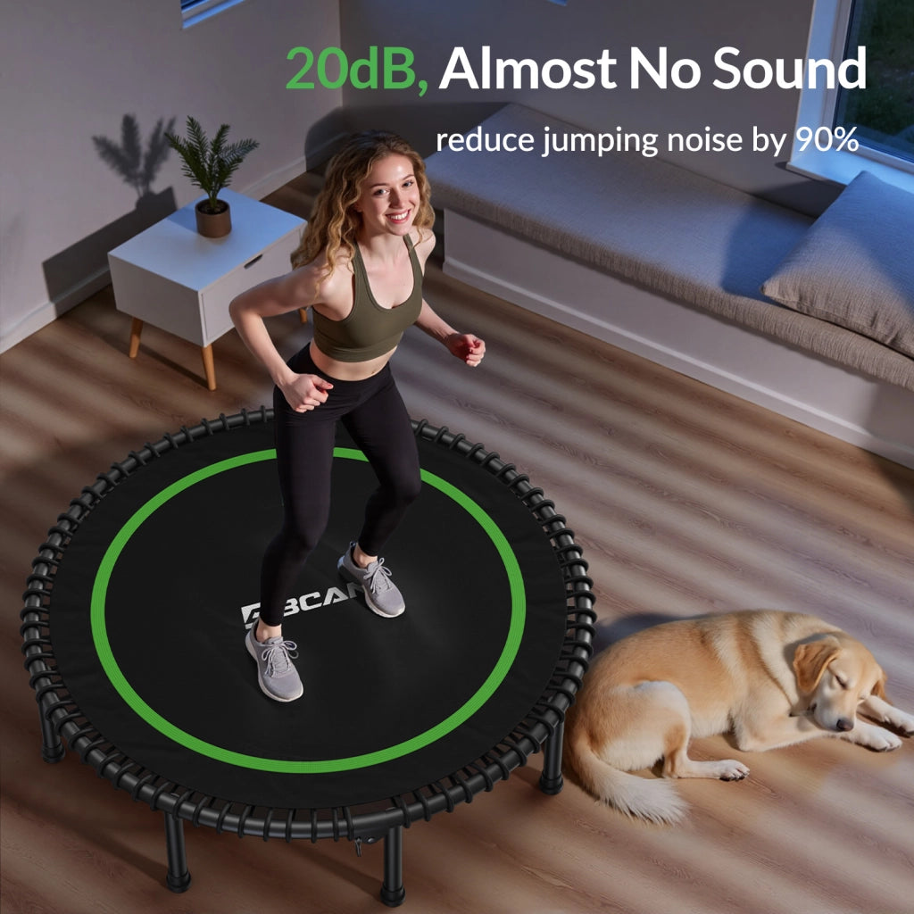 Trampolino Pieghevole Fitness ¨C Minimal ¨C Grigio 122cm