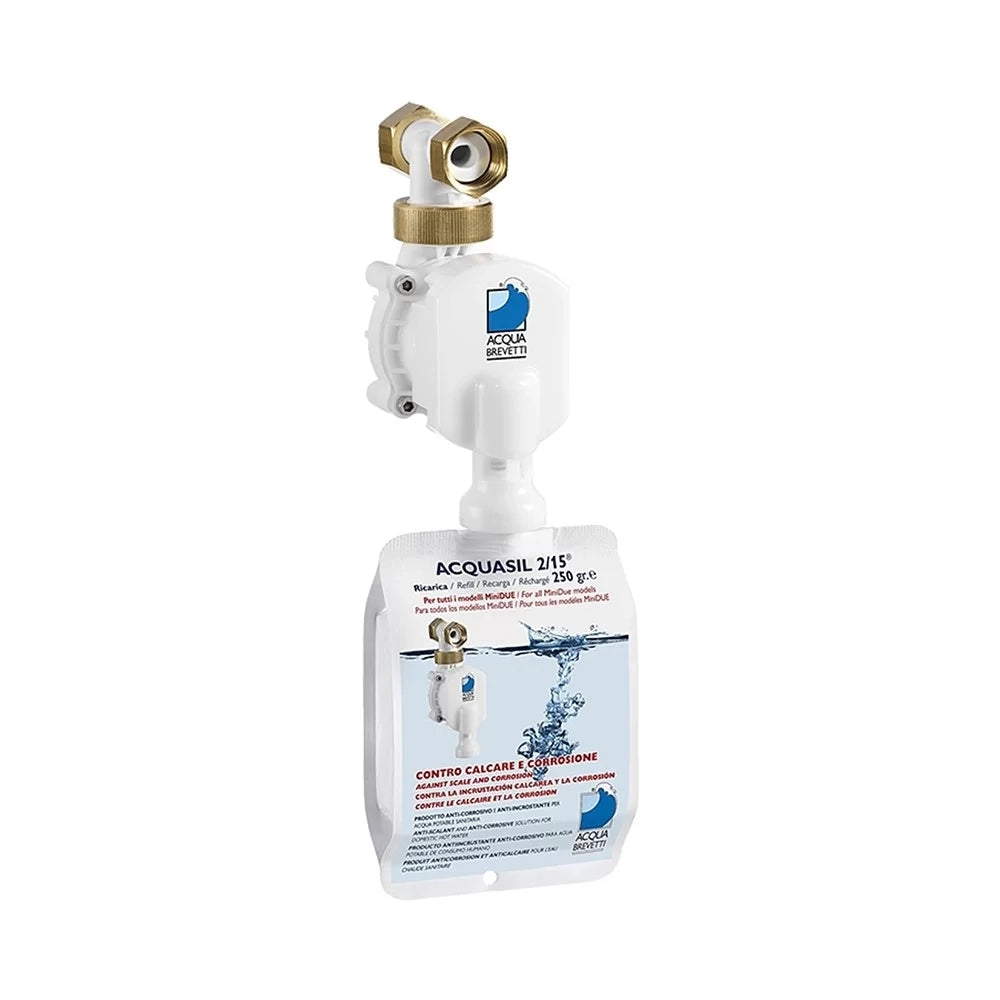 Pompa dosatrice volumetrica meccanica compatta con attacco a dime 1/2" F – Serie Minidue