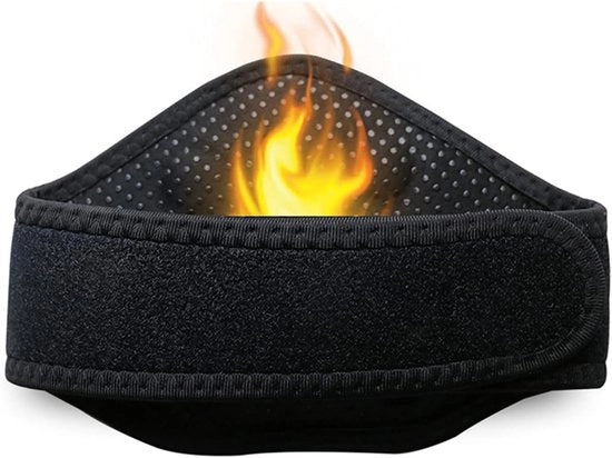 Nekwarmer Self-Regolante con Terapia Magnetica, Supporto per Dolore alla Colonna Vertebrale, Protezione Invernale e Chiusura con Velcro