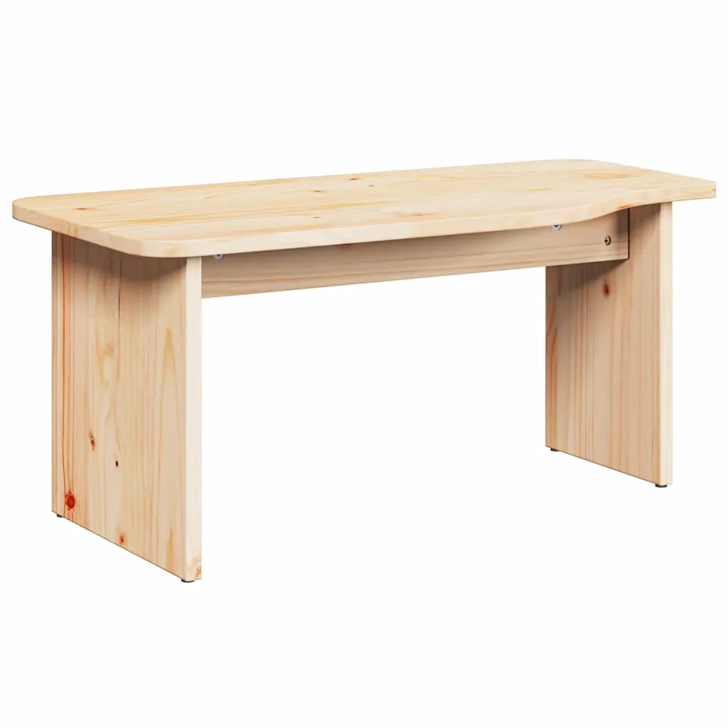 2 pz Tavolino da salotto | Tavolino da caff¨¨ | Tavolino da Soggiorno Naturale Legno di pino massello