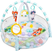 Cuscino di Attività per Bambini - Cuscino per Tummy Time - Giocattoli per Bambini - Regalo per la Maternità - Regalo per Festa di Benvenuto - Cuscino per Tummy Time per Bambini - Cuscino per Buio per Bambini
