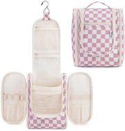 Toilette per Bambini e Uomini - Toilette per Donne e Ragazze (Tessuto Geruito Dusty Rosa (Piccola))