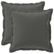 Federa 2 pcs HOUTEN Antracite 30 x 30 cm Poliestere 915895