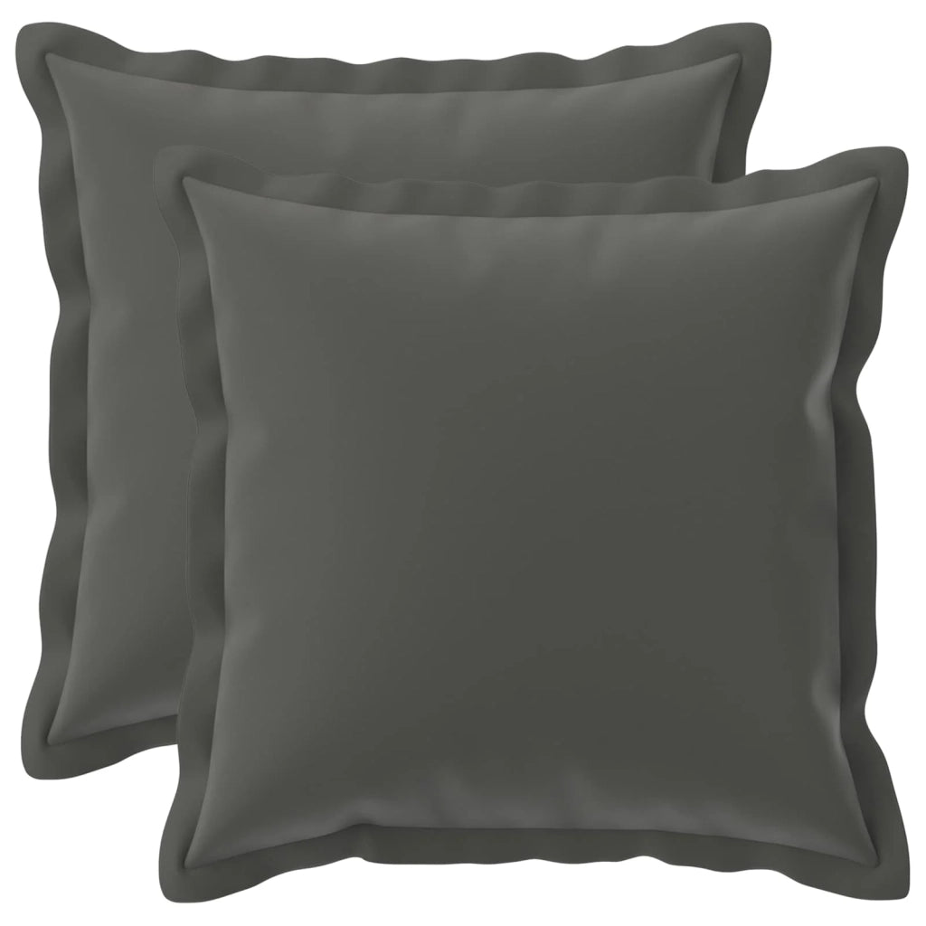 Federa 2 pcs HOUTEN Antracite 30 x 30 cm Poliestere 915895