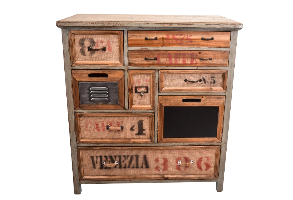 Credenza con Cassetti Vintage H 83 cm